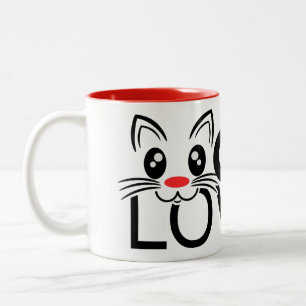 Tasse 2 Couleurs Amoureux des chats