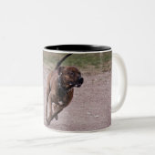 Tasse 2 Couleurs Amstaff en cours (Devant droit)