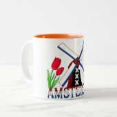Tasse 2 Couleurs Amsterdam Pays-Bas (Devant gauche)