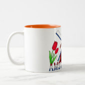 Tasse 2 Couleurs Amsterdam Pays-Bas (Gauche)