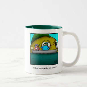 Tasse 2 Couleurs Amusant cadeau de Humour de pêche