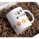 Tasse 2 Couleurs Amusant chien Lover chien maman chien papa chien M<br><div class="desc">Tasse parfaite pour maman et papa amoureux de les chiens</div>