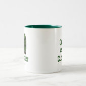 Tasse 2 Couleurs Amusant Cool Comme Un Concombre (Centre)