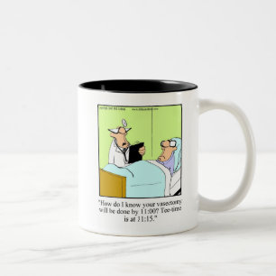 Tasse 2 Couleurs Amusant Humour Médicale