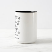 Tasse 2 Couleurs Amusant Personnalisé Combattre Un Ours Pour Vous P (Centre)