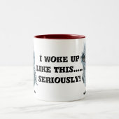 Tasse 2 Couleurs Amusante boue d'oiseaux Fluffy (Centre)