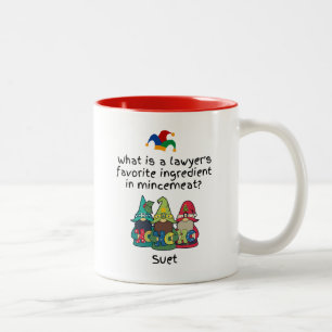 Tasse 2 Couleurs Amuse Mincemeat Plaisanterie d'avocat