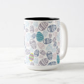 Tasse 2 Couleurs Amusement aux oeufs (Devant droit)