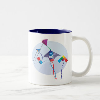Tasse 2 Couleurs Amusement avec des cerfs-volants