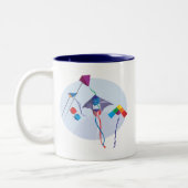 Tasse 2 Couleurs Amusement avec des cerfs-volants (Gauche)