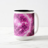 Tasse 2 Couleurs An Outer Space Pink Star (Devant droit)