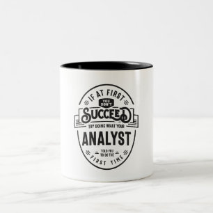 Tasse 2 Couleurs Analyste
