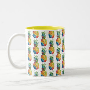 Tasse 2 Couleurs Ananas