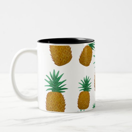 Tasse 2 Couleurs Ananas dansant (Gauche)
