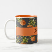 Tasse 2 Couleurs Ananas personnalisé à la mode (Gauche)