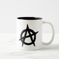 Anarchie symbole punk noir culture de musique sign