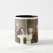 Tasse 2 Couleurs Ancêtres Mustached (Centre)