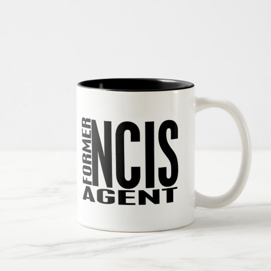 Tasse 2 Couleurs Ancien agent de NCIS (Droit)
