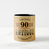 Tasse 2 Couleurs Ancien Timer 90e anniversaire (Centre)