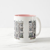 TASSE 2 COULEURS ANCIENNE ANGLETERRE (Devant droit)