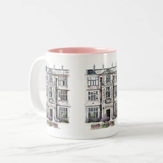 TASSE 2 COULEURS ANCIENNE ANGLETERRE (Devant gauche)