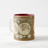 Tasse 2 Couleurs Ancienne série de cartes (Devant gauche)