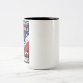 Tasse 2 Couleurs Anciens combattants de l'Armée du crâne (Centre)