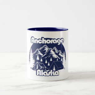 Tasse 2 Couleurs Ancrage Alaska