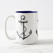 Tasse 2 Couleurs Ancres (Gauche)