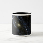 Tasse 2 Couleurs Andromeda Galaxy (Centre)