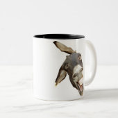 TASSE 2 COULEURS ÂNE ! (Devant droit)