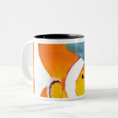 Tasse 2 Couleurs Anemonefish de clown (Devant gauche)