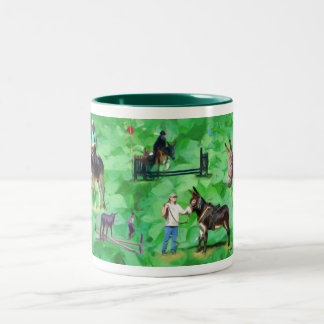 Tasse 2 Couleurs Ânes de NorthPine - mammouths
