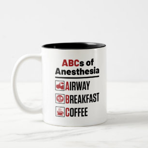 Tasse 2 Couleurs Anesthésiologiste Anesthésiologie Docteur Nurse Fu