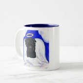 Tasse 2 Couleurs Ange Affenpinscher (Devant gauche)