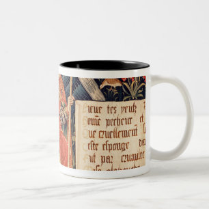 Tasse 2 Couleurs Ange avec une éponge fixée à une tige