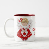 Tasse 2 Couleurs Ange canadien (Gauche)