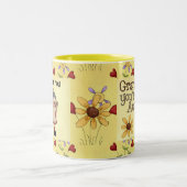 Tasse 2 Couleurs Ange de grand-maman (Centre)