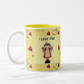 Tasse 2 Couleurs Ange de grand-maman (Gauche)
