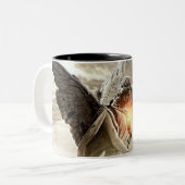 Tasse 2 Couleurs Ange des malchanceux (Devant gauche)