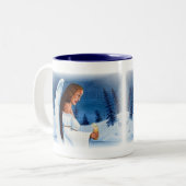 Tasse 2 Couleurs "Ange d'espoir " (Devant gauche)
