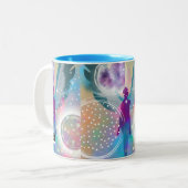 Tasse 2 Couleurs Ange gardien (Devant gauche)