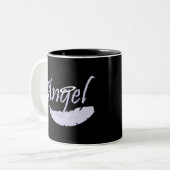 Tasse 2 Couleurs Ange pourpre (Devant gauche)