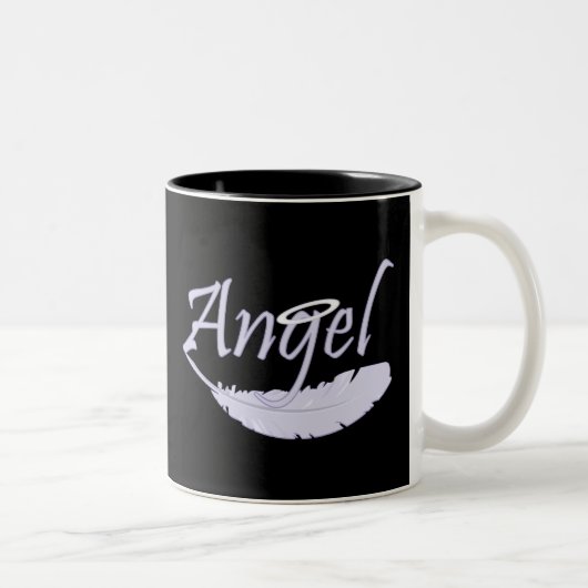 Tasse 2 Couleurs Ange pourpre (Droit)