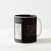 Tasse 2 Couleurs Angel Aura Quartz Fée (Devant droit)