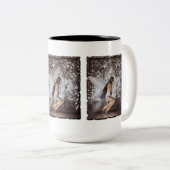 Tasse 2 Couleurs Angel et sa colombe (Devant droit)