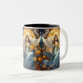Tasse 2 Couleurs Angel Gardien G-16 (Devant droit)