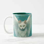 Tasse 2 Couleurs angelic cat (Gauche)