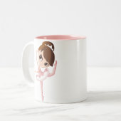 Tasse 2 Couleurs Angelina la ballerine (Devant gauche)