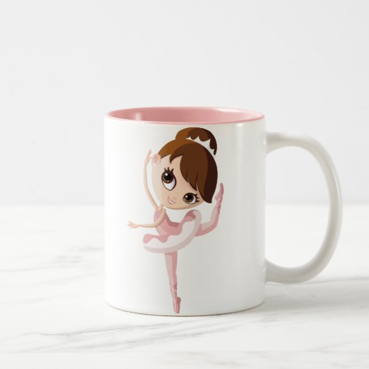 Tasse 2 Couleurs Angelina la ballerine (Droit)